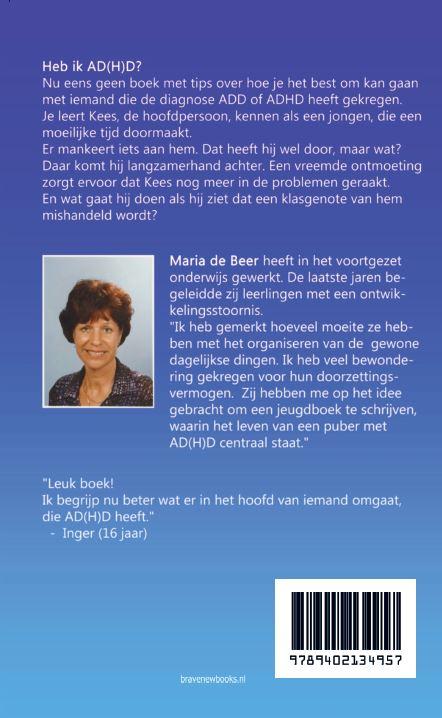 Achterkant van Heb ik AD(H)D?