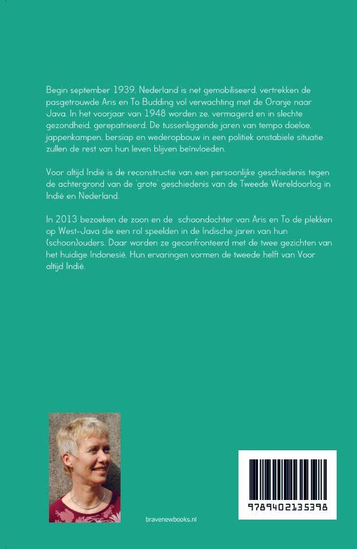 Achterkant van Voor altijd Indië