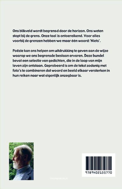 Achterkant van Gedichten over niets