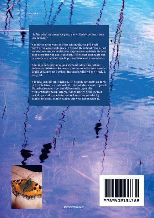 Achterkant van Blauw van belofte