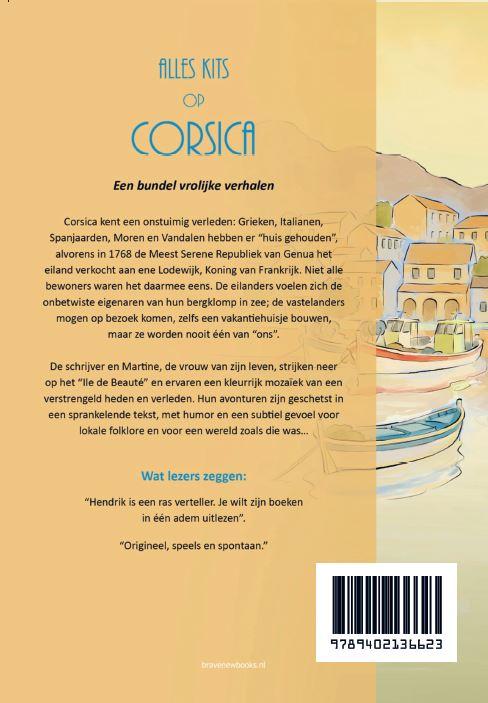 Achterkant van Alles kits op Corsica
