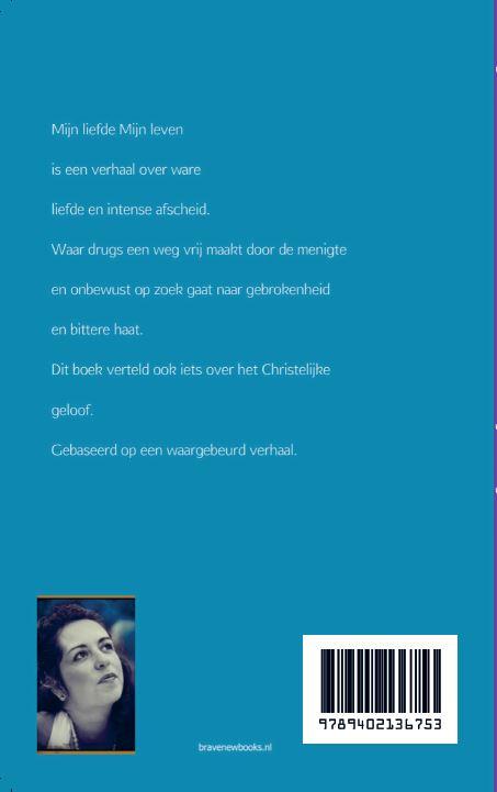 Achterkant van Mijn liefde mijn leven