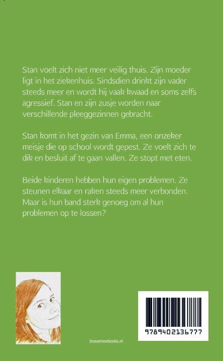 Achterkant van Verbonden door problemen