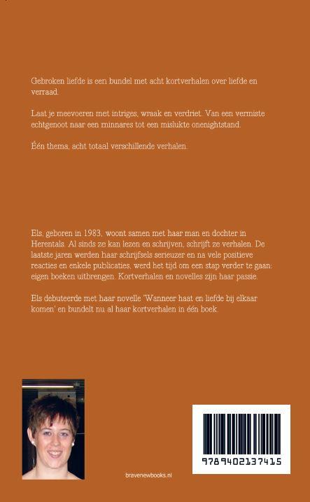 Achterkant van Gebroken liefde