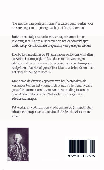 Achterkant van De energie van geslepen stenen