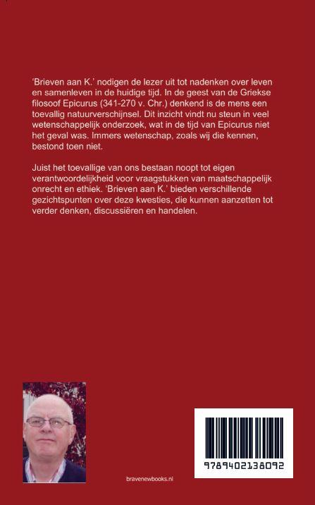 Achterkant van Brieven aan K.