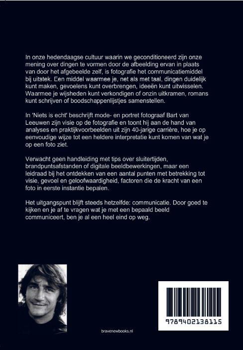 Achterkant van Niets is echt
