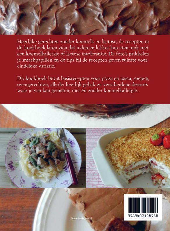 Achterkant van Lekker zonder koemelk