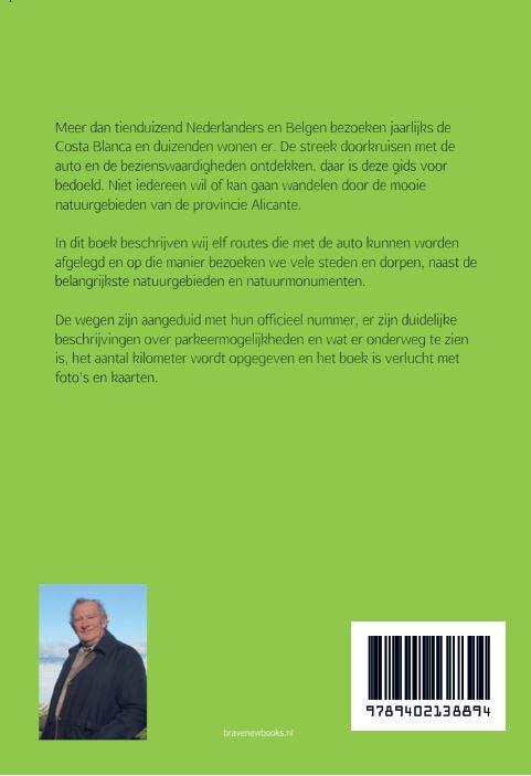 Achterkant van Autoroutes in de provincie Alicante