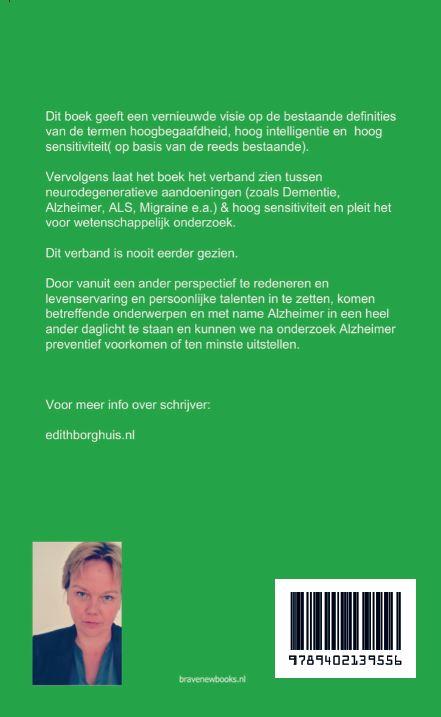 Achterkant van Mijn idee