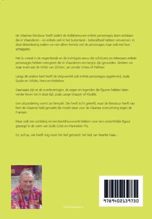 Achterkant van Vlaamse literaire helden