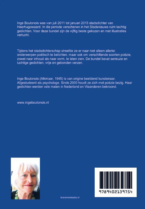 Achterkant van Heerhugowaarde gedichten