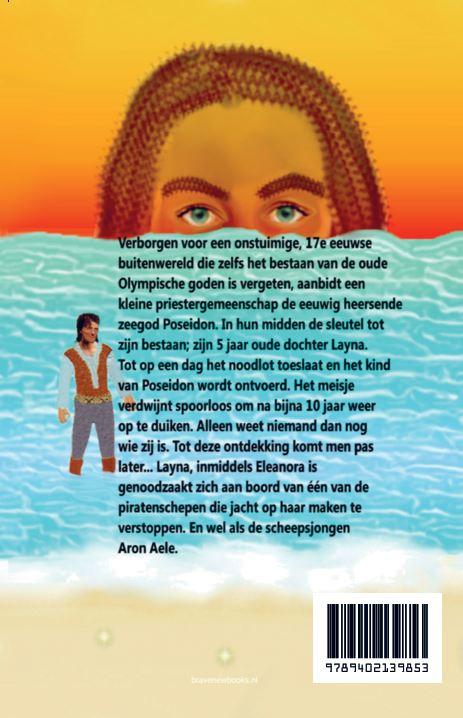 Achterkant van De sleutel van Poseidon