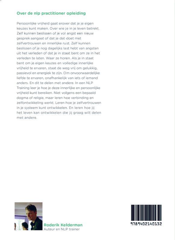 Achterkant van NLP practioner