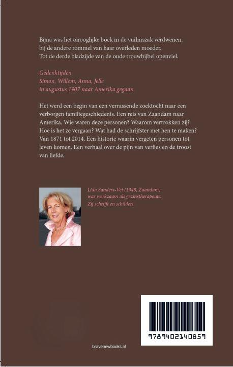 Achterkant van Niet het snijden doet zo'n pijn
