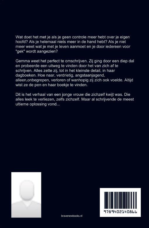 Achterkant van Mijn gekke hoofd