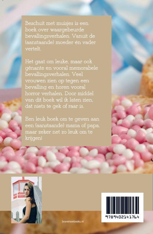 Achterkant van Beschuit met muisjes