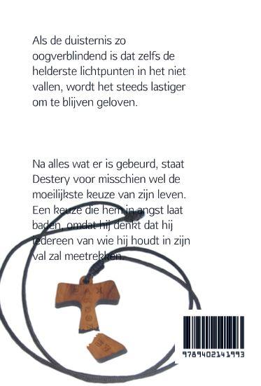 Achterkant van Oogverblindende duisternis
