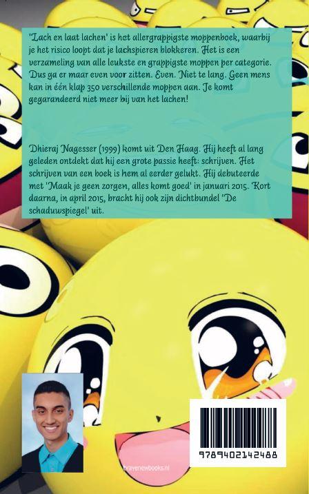 Achterkant van Lach en laat lachen
