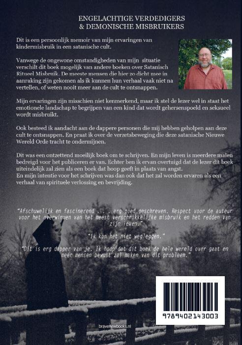 Achterkant van Engelachtige verdedigers & demonische misbruikers