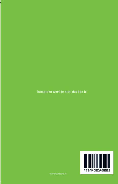 Achterkant van Een jaar lang de beste