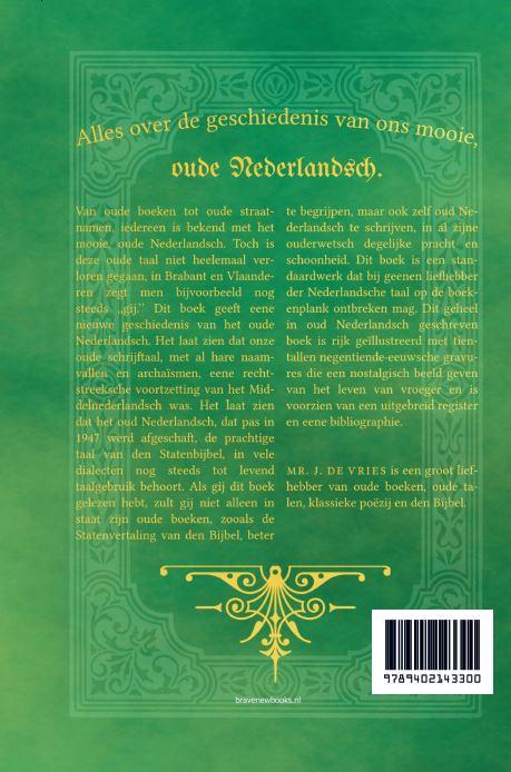 Achterkant van Oud Nederlandsch