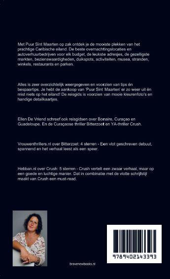 Achterkant van Puur Sint Maarten