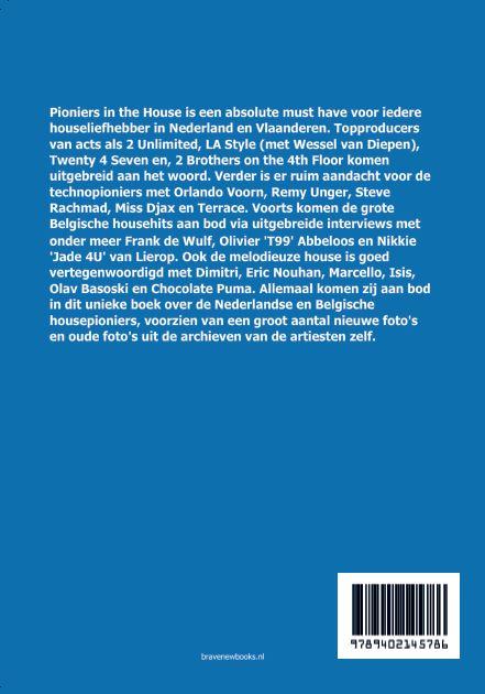 Achterkant van Pioniers in the house
