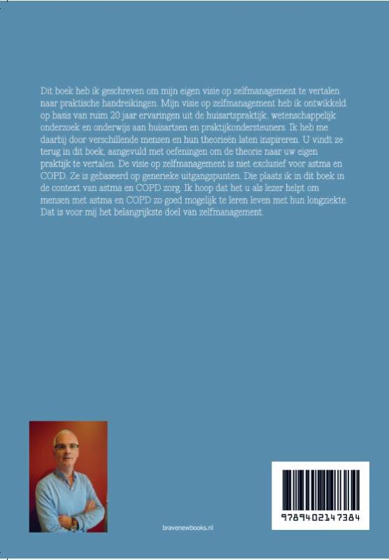 Achterkant van Praktijkboek zelfmanagement astma en COPD