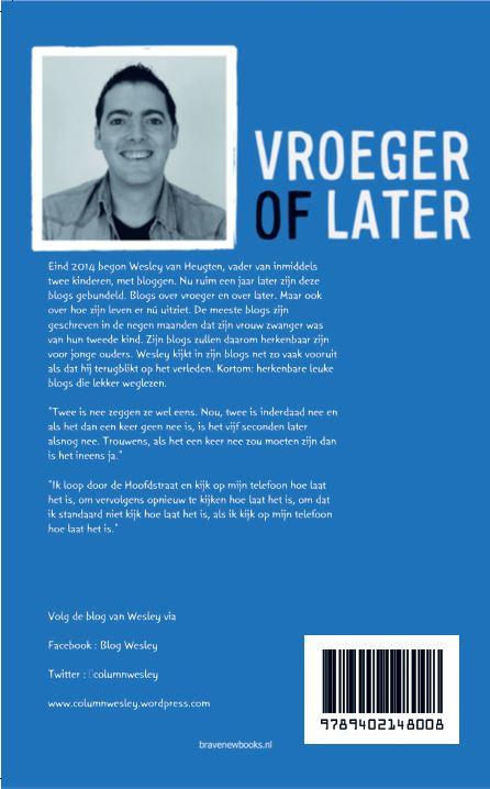 Achterkant van Vroeger of later