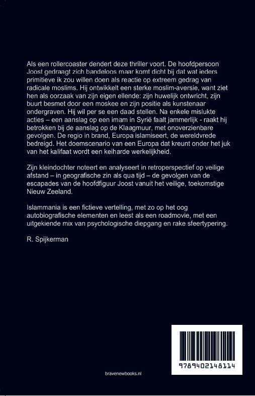 Achterkant van Islammania