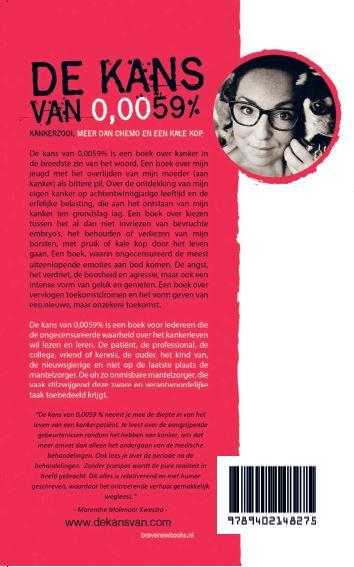 Achterkant van De kans van 0,0059%