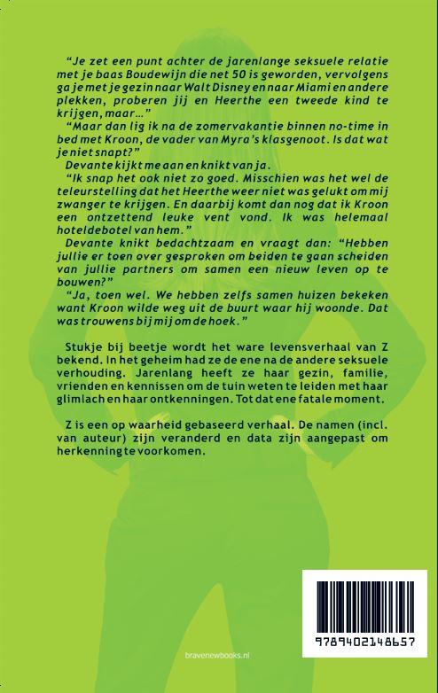 Achterkant van Z