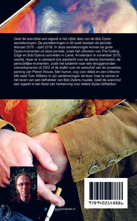 Achterkant van Geef de anarchist een sigaret