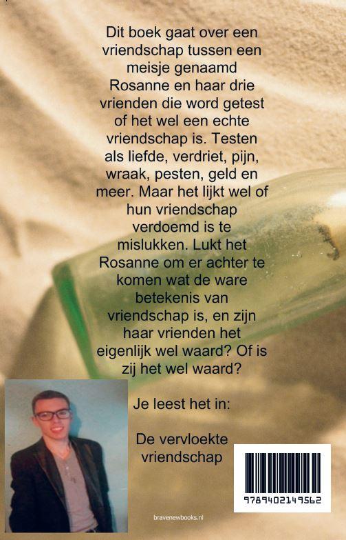 Achterkant van De vervloekte vriendschap