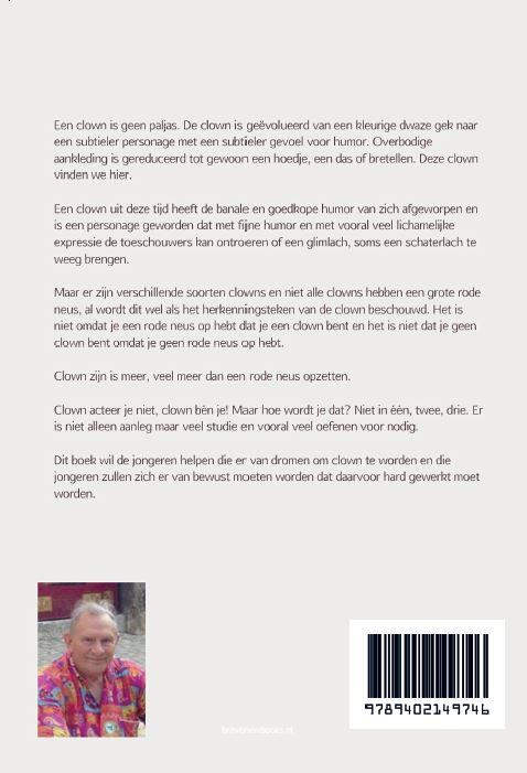 Achterkant van Hoe word ik een clown
