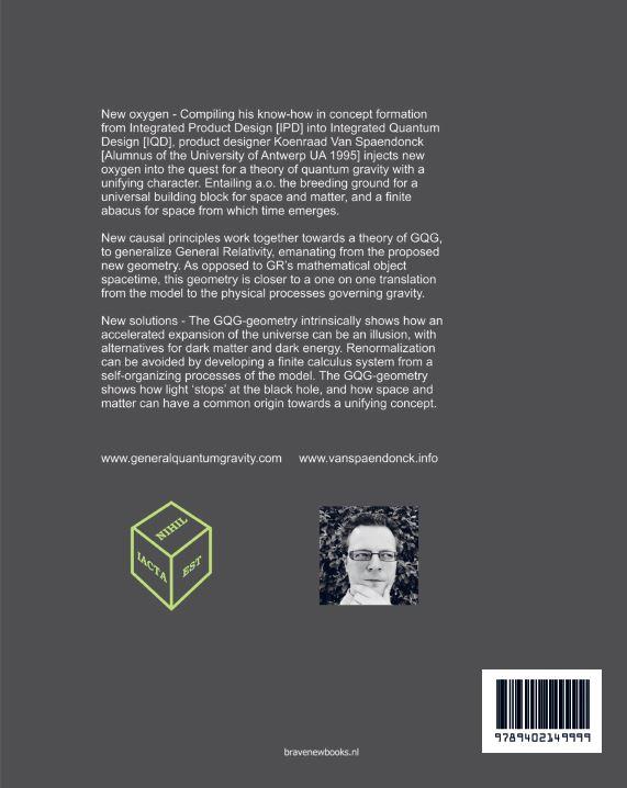 Achterkant van General quantum gravity
