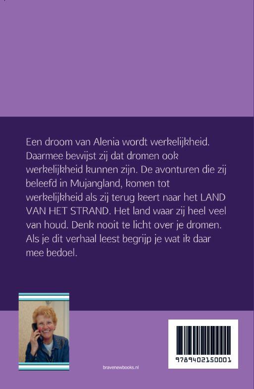 Achterkant van De droom van Alenia