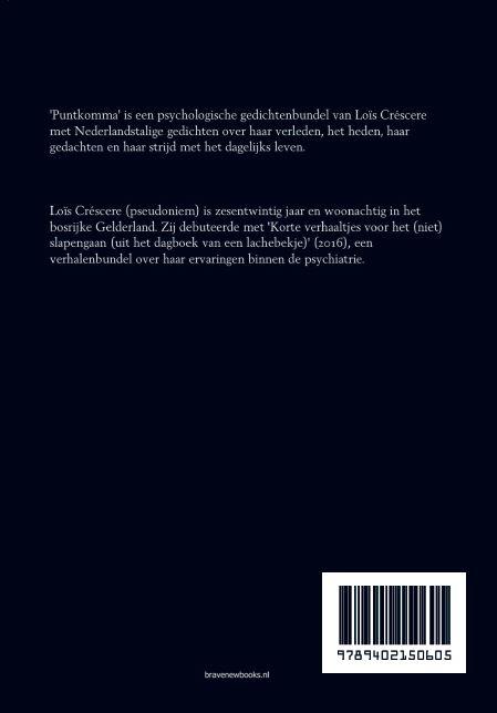Achterkant van Puntkomma