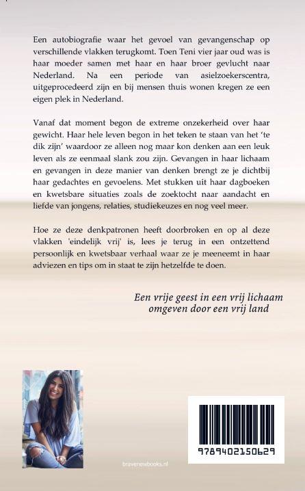 Achterkant van Eindelijk vrij