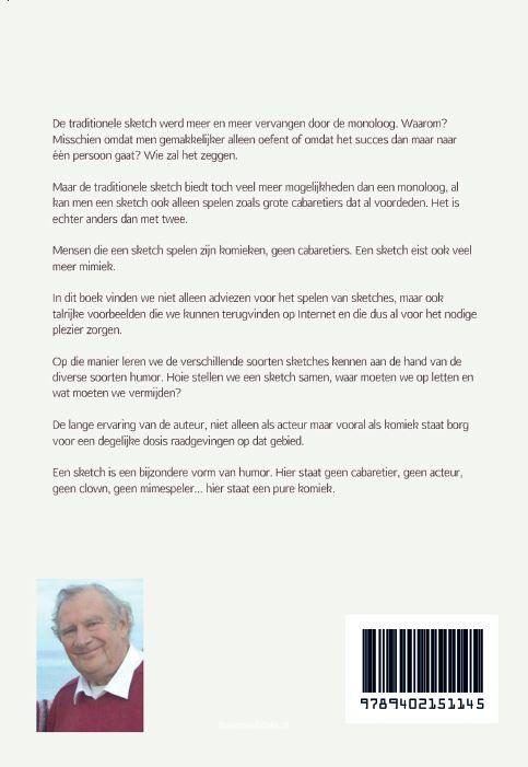 Achterkant van Sketches spelen