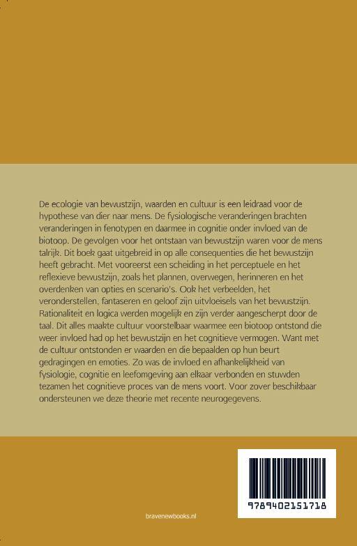 Achterkant van Van dier naar mens