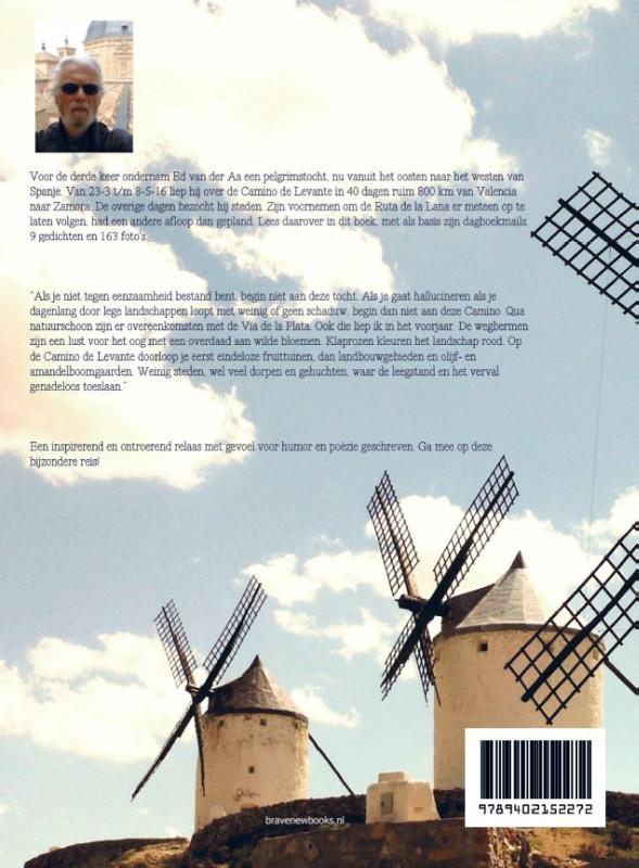 Achterkant van De Camino de Levante