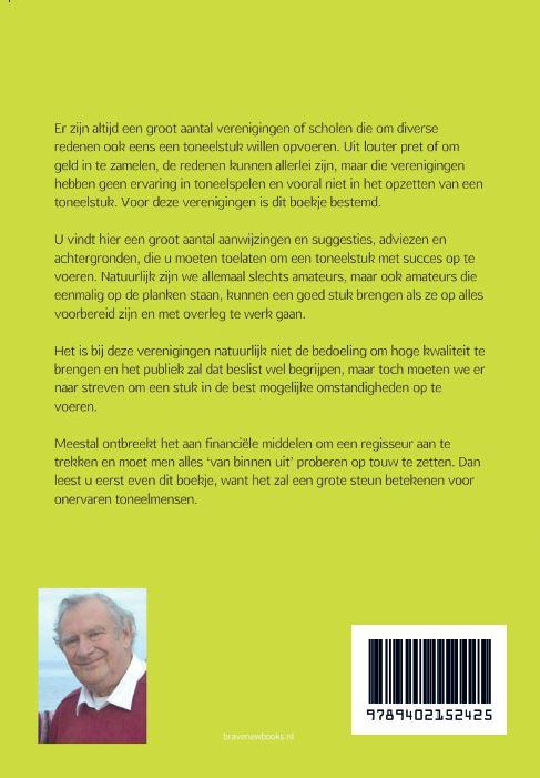 Achterkant van We gaan ook eens een toneelstuk spelen
