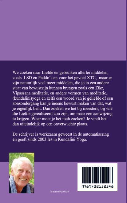 Achterkant van Zoektocht naar liefde