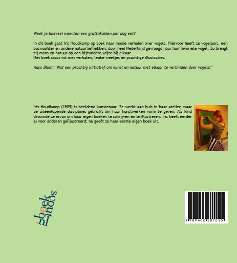 Achterkant van Nederland en zijn vogels
