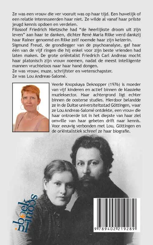 Achterkant van Lou Salomé: Vrouw, Vlam, Vrijdenkster