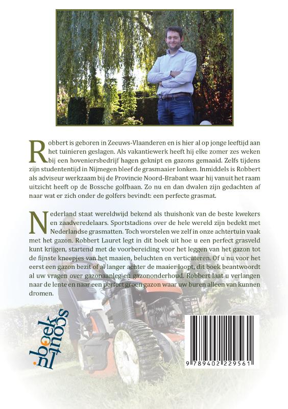 Achterkant van Groen als gras