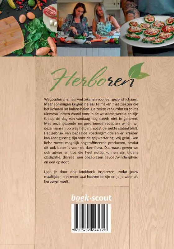 Achterkant van Herboren