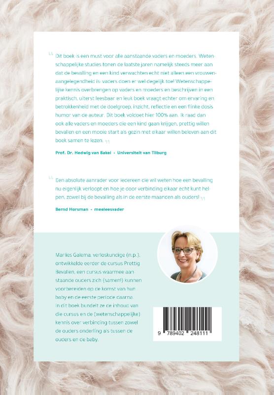 Achterkant van Prettig Bevallen, hoe dan?!